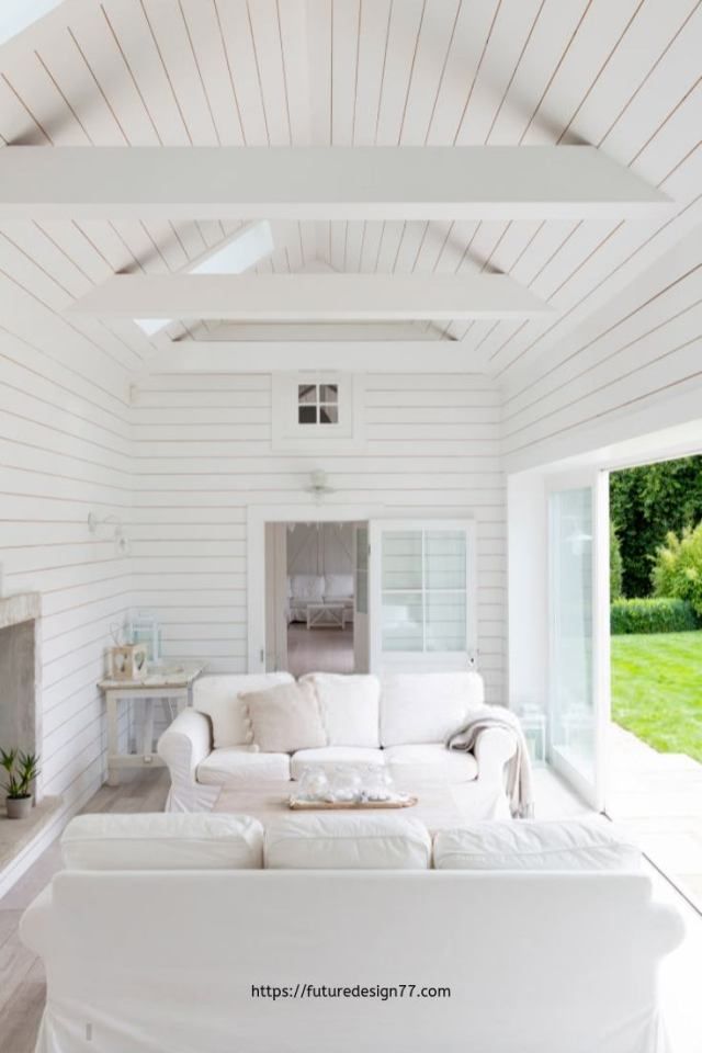 Modern Interior Home Design Equal Clean Lines Futuredesign77 Com Vaulted Ceiling Living Room Cathedral Ceiling Living Room Vaulted Living Rooms