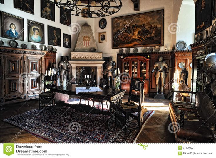 Middle Rhine Interior Of Reichenstein Castle Middle Rhine Interior Of Reichenstein Castle