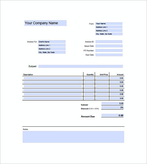 577 best invoice template images on pinterest free stencils invoice with discount template