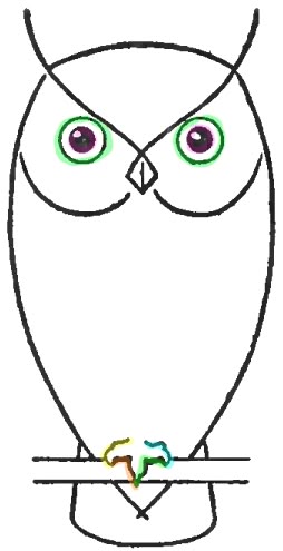 How to Draw Owls with Step by Step Drawing Lesson - How to Draw ...
