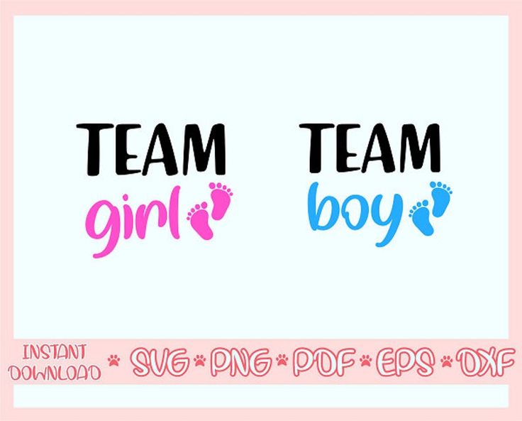 Download Team boy svgTeam girl svgPink or blue svgBoy or girl ...