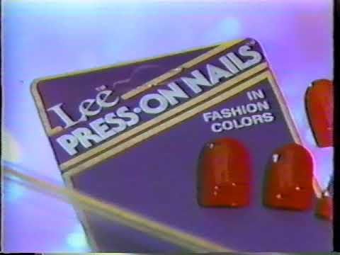 Lee Press On Nails Pinterest Beauty Products 80s The And Lee Press On Nails Commercial 1988 You