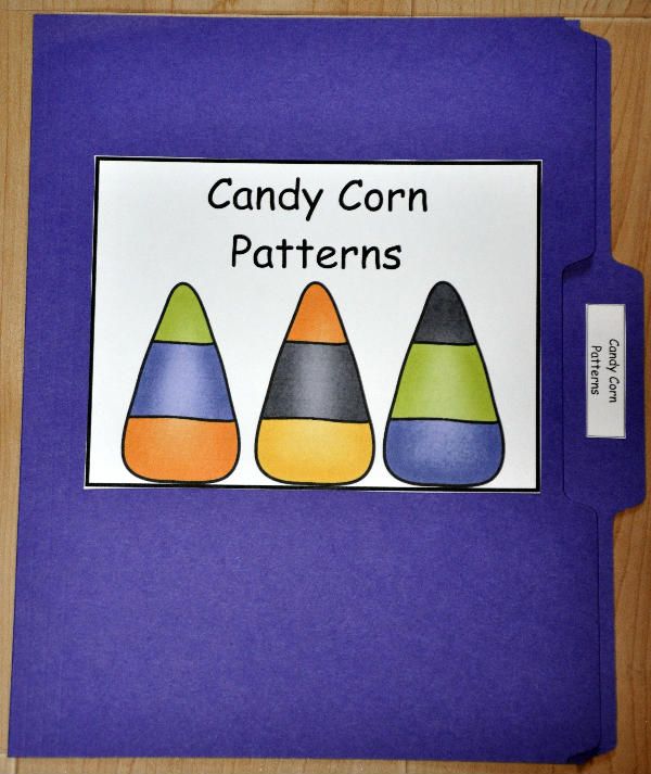 the candy corn patterns file folder game is a halloween themed patterning - Halloween File Folder Games the candy corn patterns file folder game is a halloween themed patterning - Halloween File Folder Games