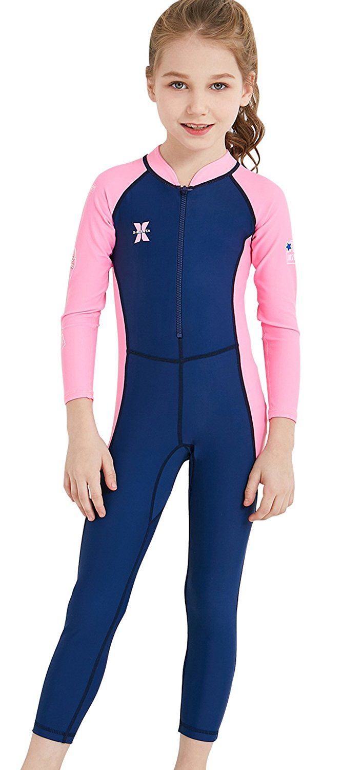Long Sleeve Rashguard Swimsuit Boys Cover Up Swim Shirt Bathing UV Protection LS