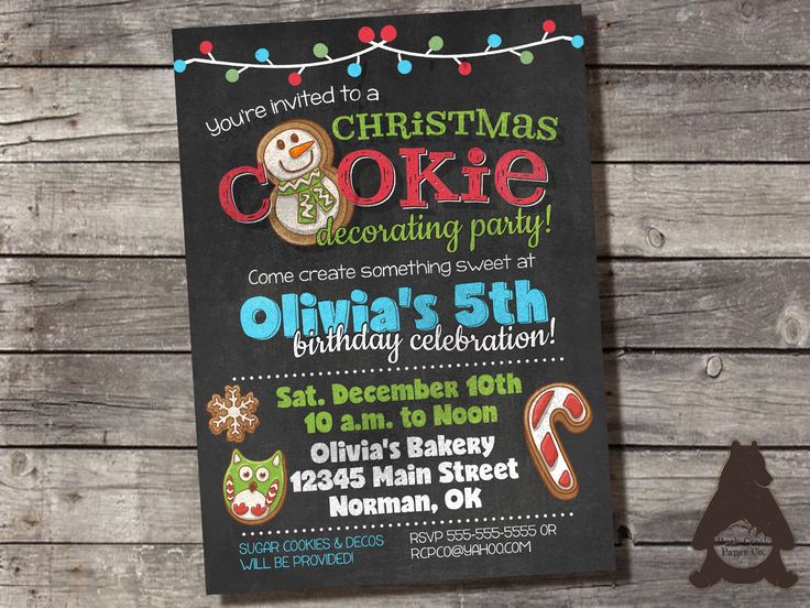 44 best christmas cookie decorating party images on pinterest free christmas cookie decorating flyer