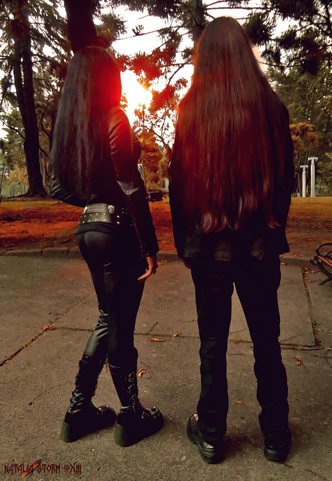 Metalhead dating gothic girl