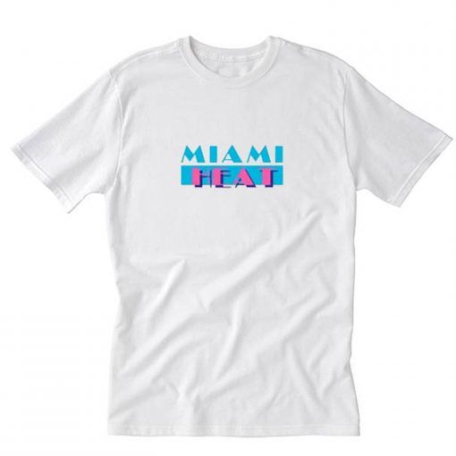 Miami Heat Letter T-Shirt PU27 di 2021