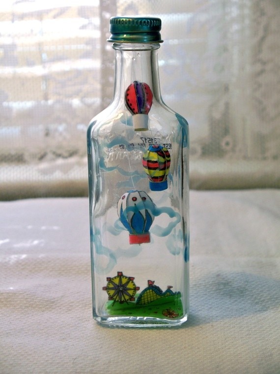 bottled balloons