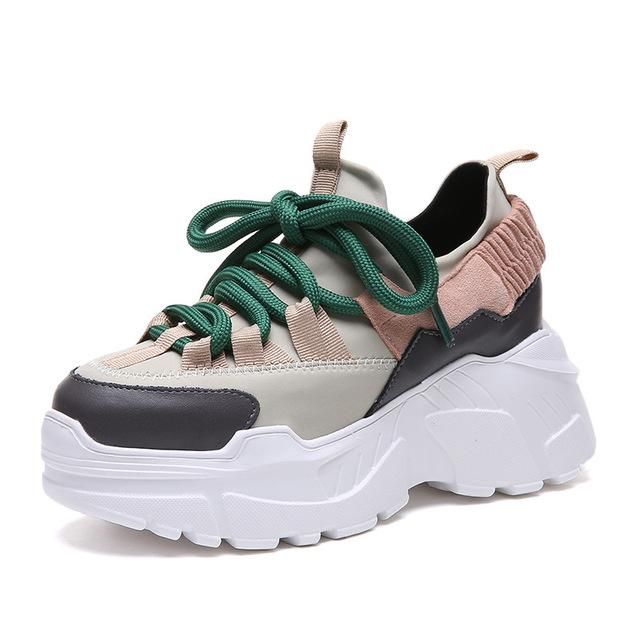 Sneakers On A High Sole White Sneakers Women Casual Shoes Women Womens Sneakers