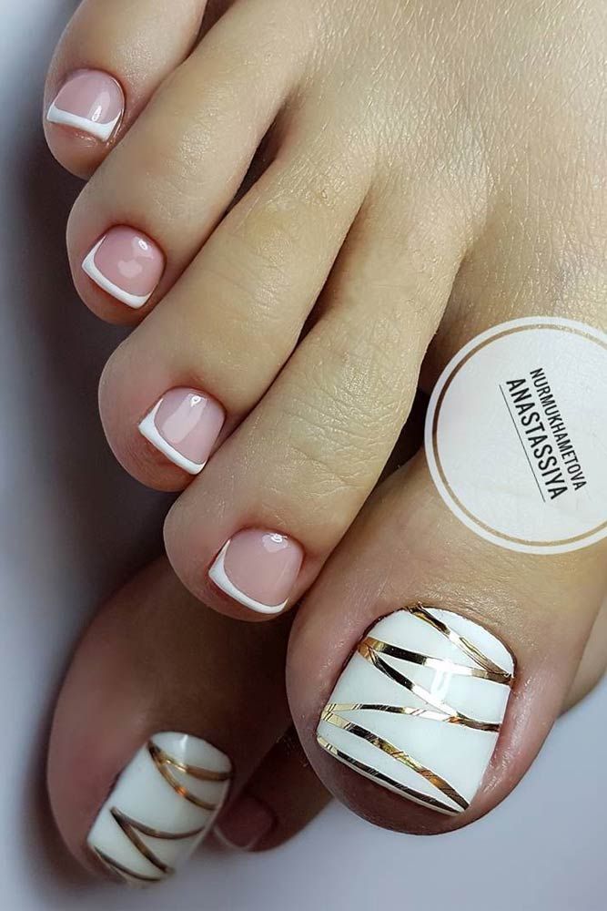 Pretty Toe Nail Designs for Your Beach Vacation ★ See more: http://glaminati.com/toe-nail-designs-beach/ Toe Nail Color, Toe Nail Art, Nail Colors, Acrylic Nails, Pedicure Designs Toenails, Toe Nail Designs, Manicure E Pedicure, Pedicure Ideas, Nails Design