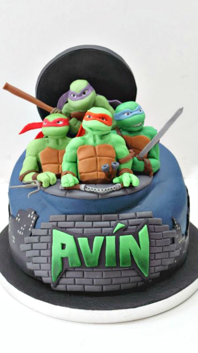 Best 25+ Ninja turtle cake topper ideas on Pinterest ...