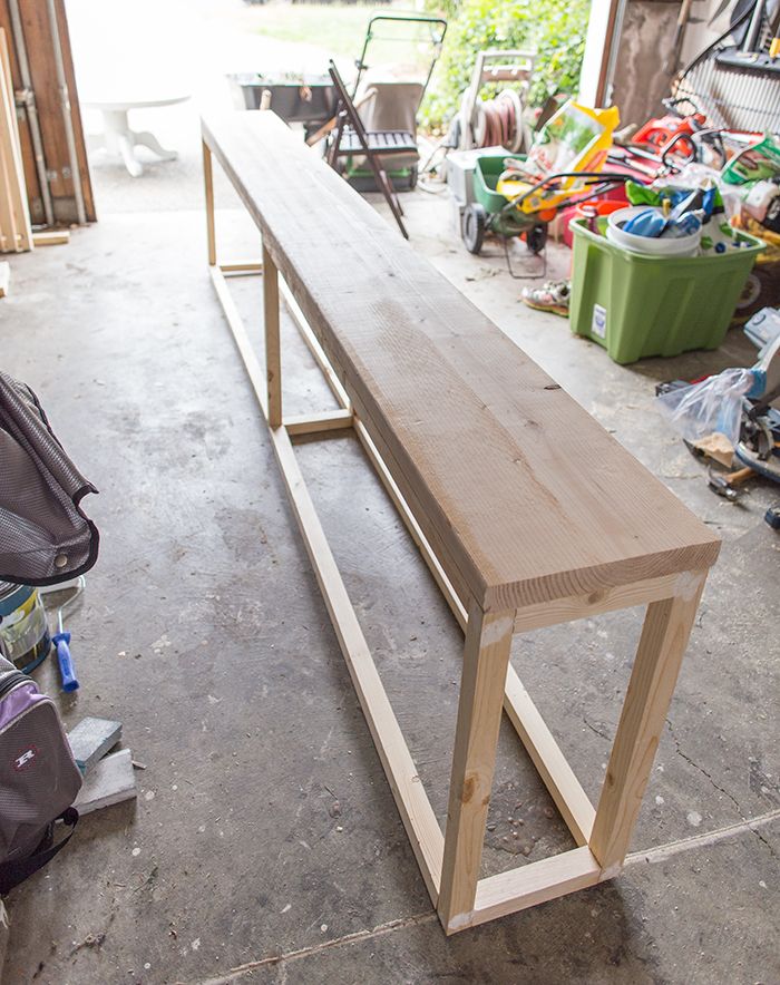 Best 25 Diy Sofa Table Ideas On Pinterest Behind Couch 30 Diy Sofa Console Table Tutorial
