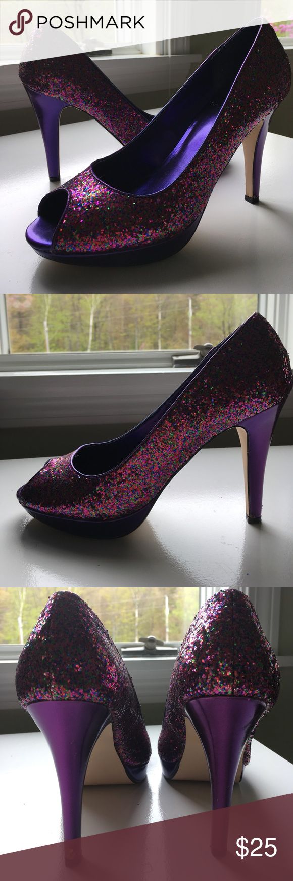 Sizzle by Coloriffics platform heels These were my junior prom high ... Prom Platform High Heels