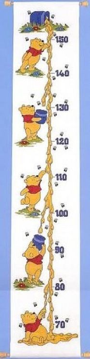 Winnie the Pooh Photo Height Chart