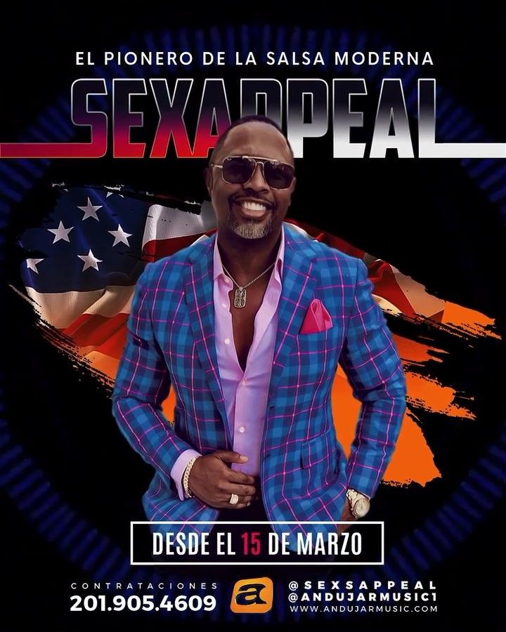 Sexappeal Desde El 15 De Marzo De Gira Por Usa Separa Tu Fecha Con Tiempo Sexsappeal Jennygonzalez76 Salsa Quericoesono Andu Instagram Movie Posters