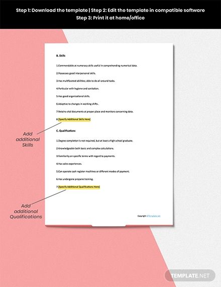 free gas station cashier job description template ad gas station cashier job description