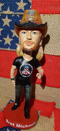 Bret Michaels Limited Edition 2016 Bobble Head | Bret michaels, Bobble