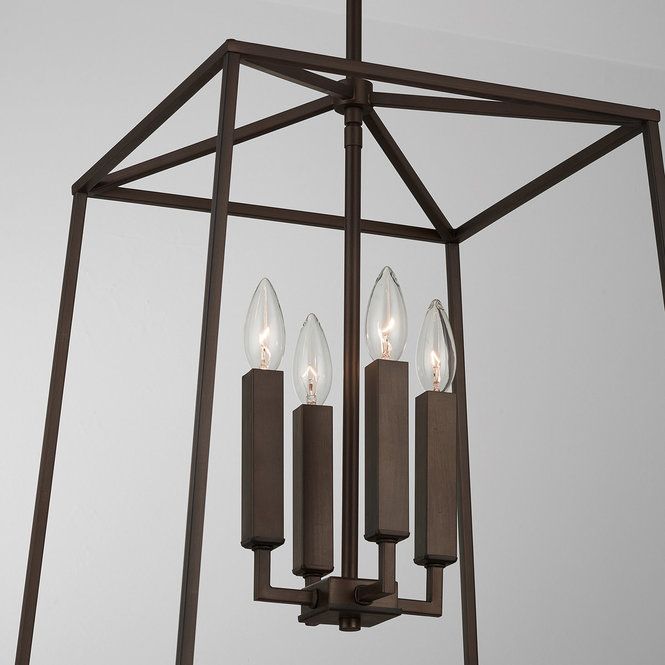 Harrington Lantern Chandelier Large Geometric Harrington Lantern Chandelier Large, Large Silver Lantern Chandelier