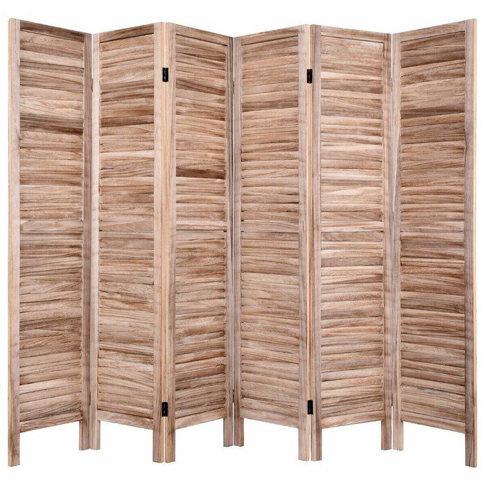 Partition Room Divider Vintage Shabby Look Folding Screen HWC-G30