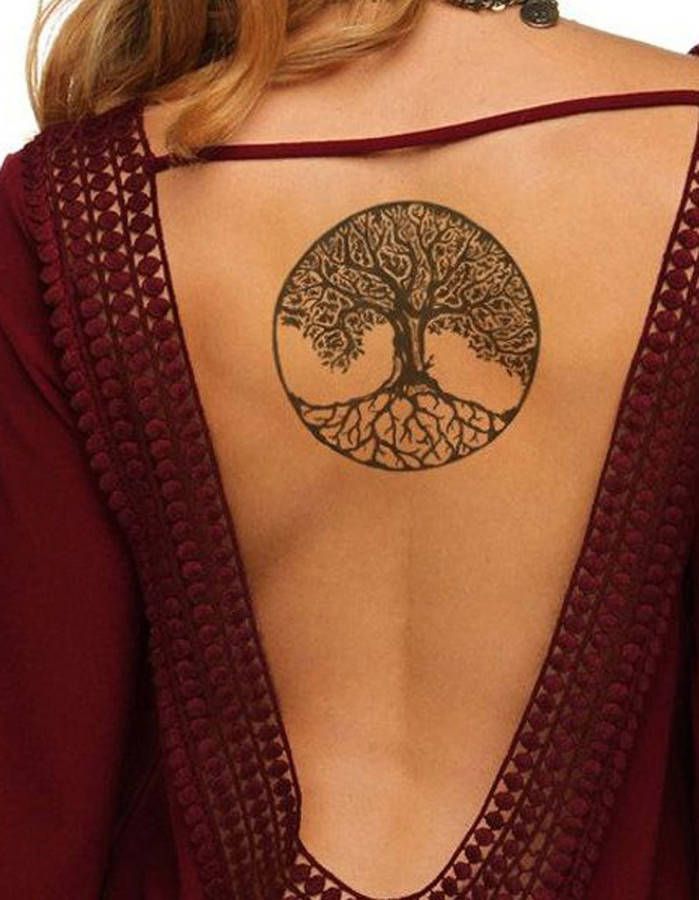 tatouage dos arbre | tattoo lovers | pinterest | Тату, Эскиз тату et