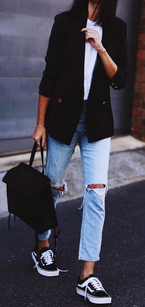 100 Cute Spring Outfits With Sneakers 2020 With Images Classy