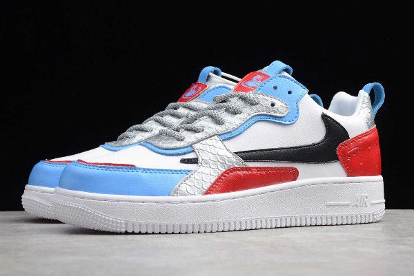 2019 Nike Air Force 1 AC WhiteRedBlueBlack 630939 200 2019 Nike Air Force 1 AC WhiteRedBlueBlack 630939 200