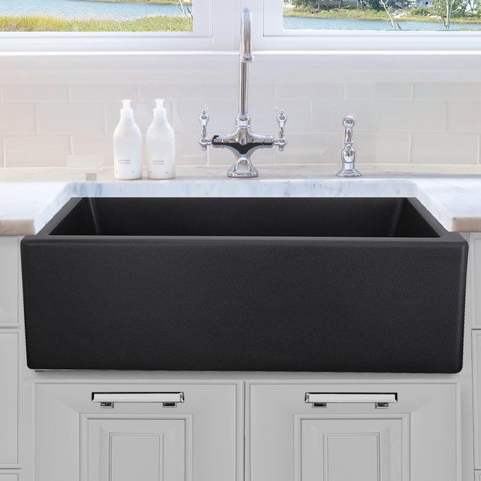 Nantucket Sinks 30 L X 18 W Farmhouse Kitchen Sink Reviews Wayfair Farmhouse Sink Kitchen Apron Sink Kitchen Tuscan Kitchen
