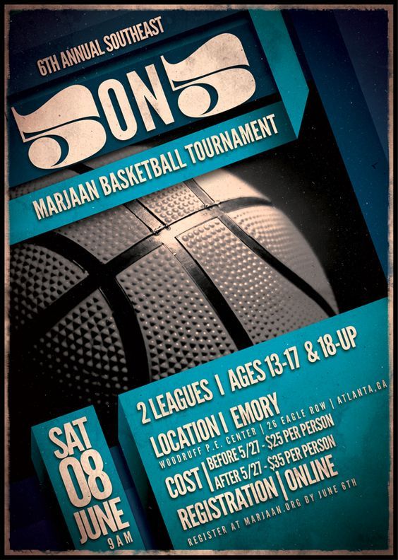 basketball tournament flyer design