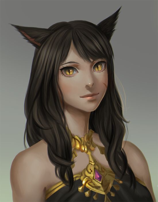 Cat human hybrid anime