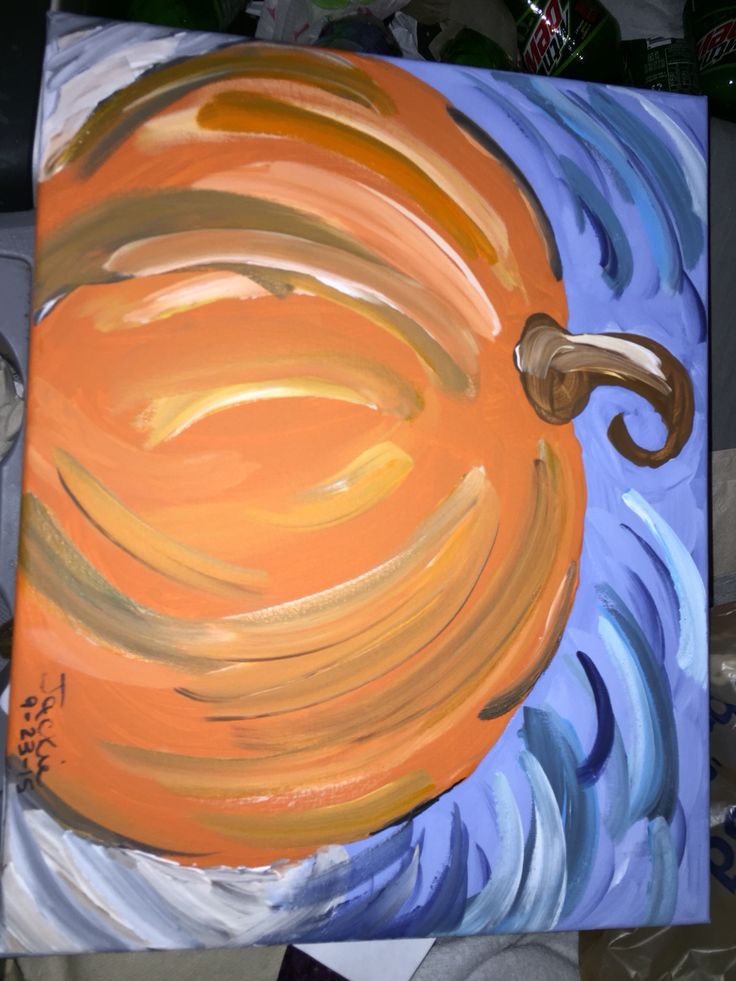 Pumpkin painting! | Painted pumpkins, Painting, Arts and crafts