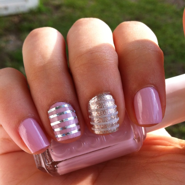Best 25+ Nail Striping Tape Ideas On Pinterest Tape Nail Designs Essie - Neo Whimsical (with silver nail striping tape) and OPI - Designer de - Best 25+ Nail Striping Tape Ideas On Pinterest Tape Nail Designs