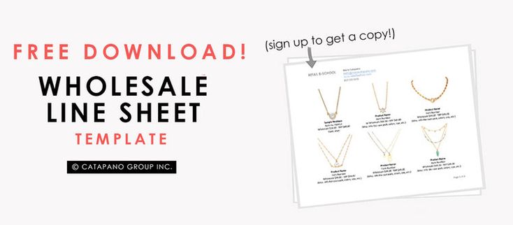 If you’re new to the term “line sheet”, we'll explain it in layman’s terms. A line sheet is a clean, easy-to-read, 2-3 page summary of your product line, pricing, product info, etc. It tells the buyer everything they need to know about making an order with your company. Everyone, from newbies to sea