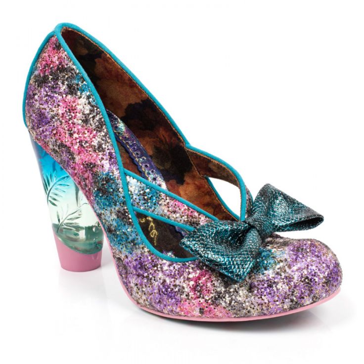 Irregular Choice Puppy Love Bleu - Chaussures Slips on Femme Irregular Choice Puppy Love Bleu - Chaussures Slips on Femme