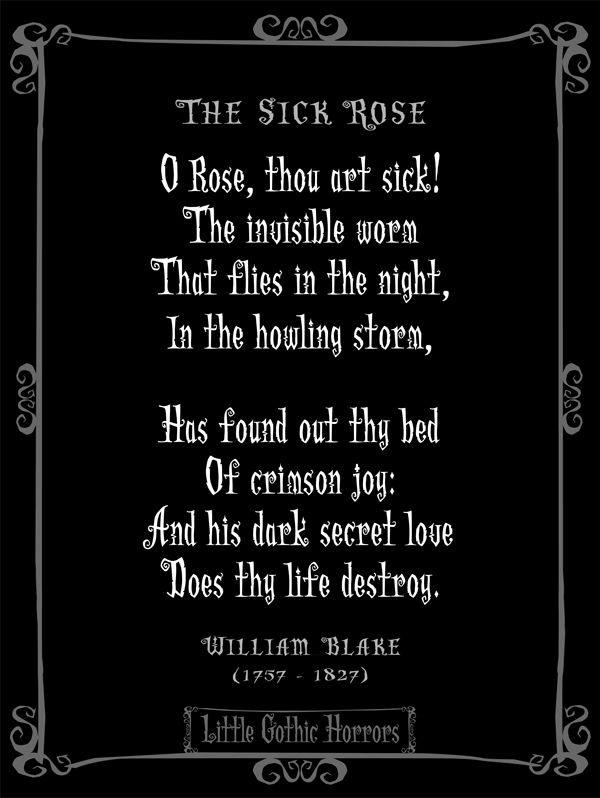a look at william blakes poems A short analysis of william blake which contains many of his most celebrated poems when the creator fashioned the tyger, blake asks, did he look with pride. a look at william blakes poems A short analysis of william blake which contains many of his most celebrated poems when the creator fashioned the tyger, blake asks, did he look with pride.