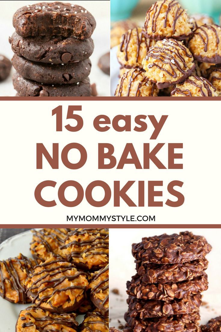 15 Favorite No Bake Cookies