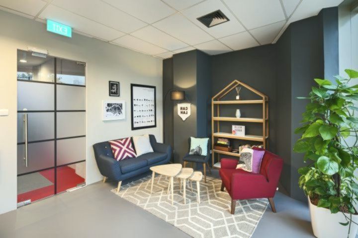 This Insurance Office Is Laid Out In A Very Casual Way It Feels