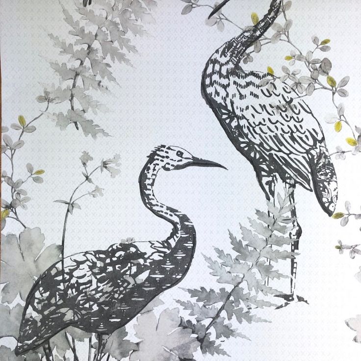 Private Walls Heron Yellow WallpaperFrom The Collection Is This Beautiful Large Scale Private Walls Heron Yellow WallpaperFrom The Collection Is This Beautiful Large Scale