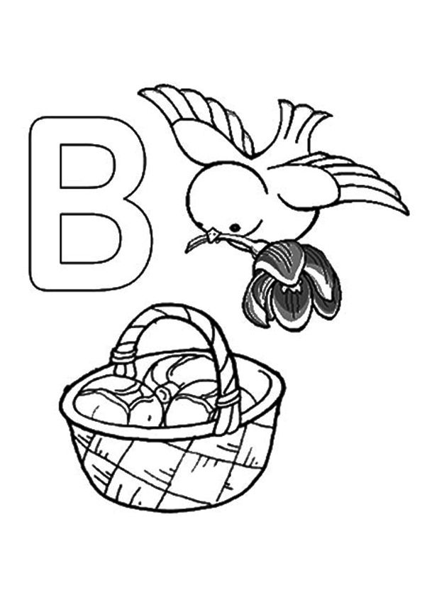 top 10 letter b coloring pages your toddler will love to learn color