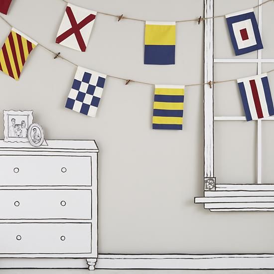 Nautical Flags Room Decor Nautical Flags Room Decor