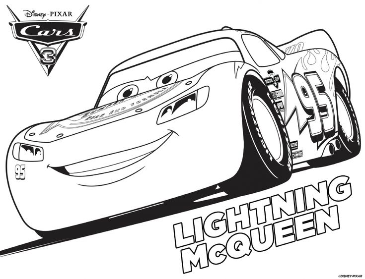 Cars 3 Coloring Pages Lightning Mcqueen Cars 3 Coloring Pages Lightning Mcqueen