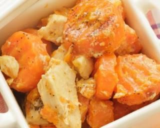 Poulet aux carottes express au Thermomix© - #aux #carottes #express #poulet #Th...