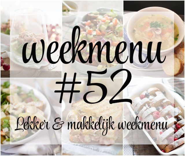 makkelijk weekmenu makkelijk weekmenu