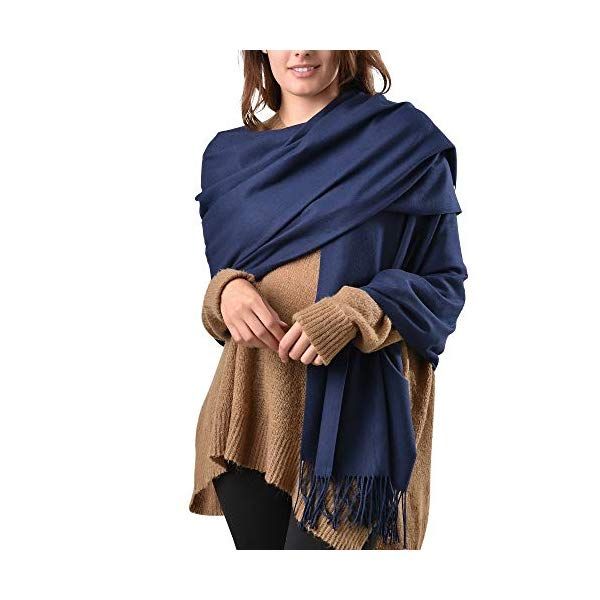 Cozy Warm for Winter Fall Oversized Long Blanket Scarf Cashmere FeeL Pashmina Wrap and Shawl