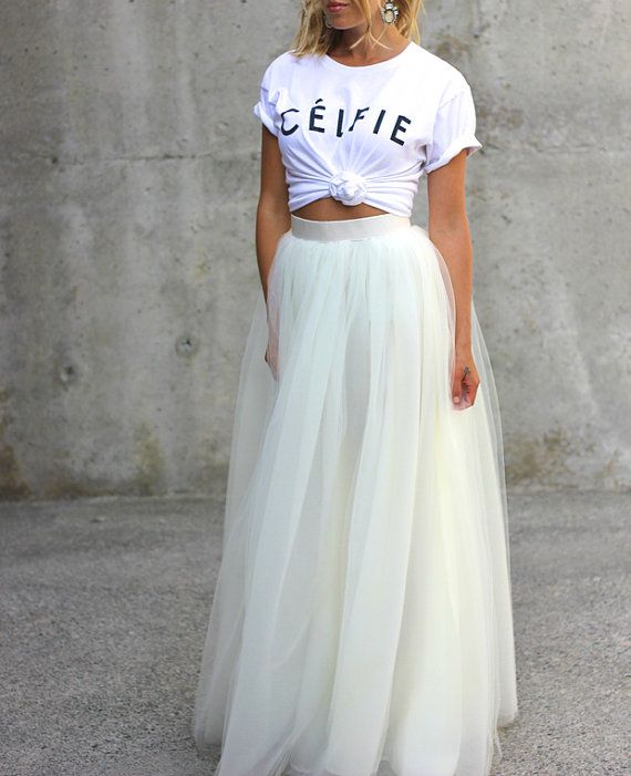 Best 25+ Long Tulle Skirts Ideas Only On Pinterest Long Skirts White Tulle Full Length Bridesmaid Wedding Gown Long Skirt - Best 25+ Long Tulle Skirts Ideas Only On Pinterest Long Skirts