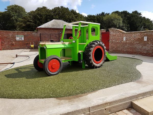 Sledmere House Lime Tractor Green Play And Gardens Sledmere House Lime Green Play Tractor