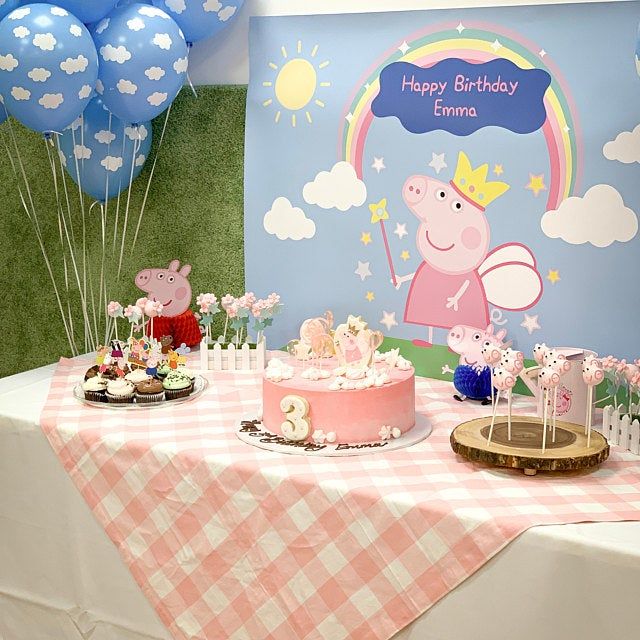 Peppa Pig Backdrop 