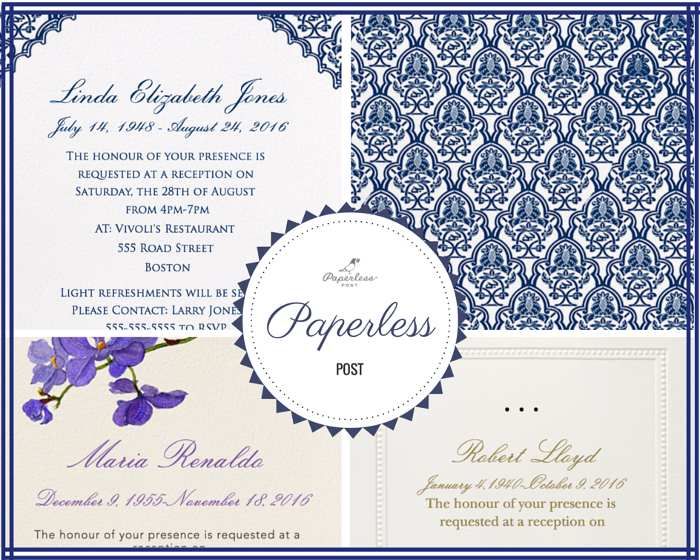 29 best Funeral Reception Invitations images on Pinterest - memorial service invitation wording 29 best Funeral Reception Invitations images on Pinterest - memorial service invitation wording