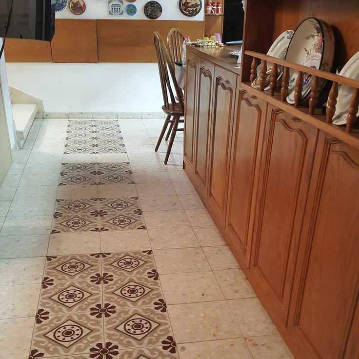 55 Best Floor Tile Decals Images On Pinterest Room Kitchen Floor With Tiles Stickers For More Designs See Our Etsy Https