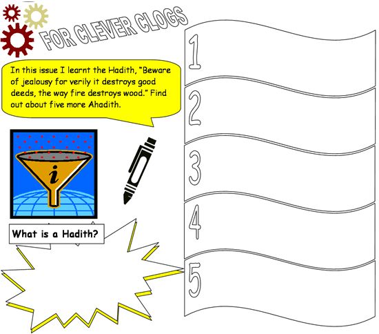 musalla kids newsletter active minds hadith lessons 16