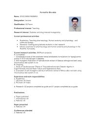 biodata format for marriage in english